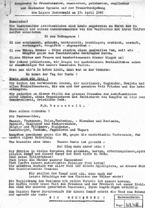 Der Schwur von Buchenwaldald
