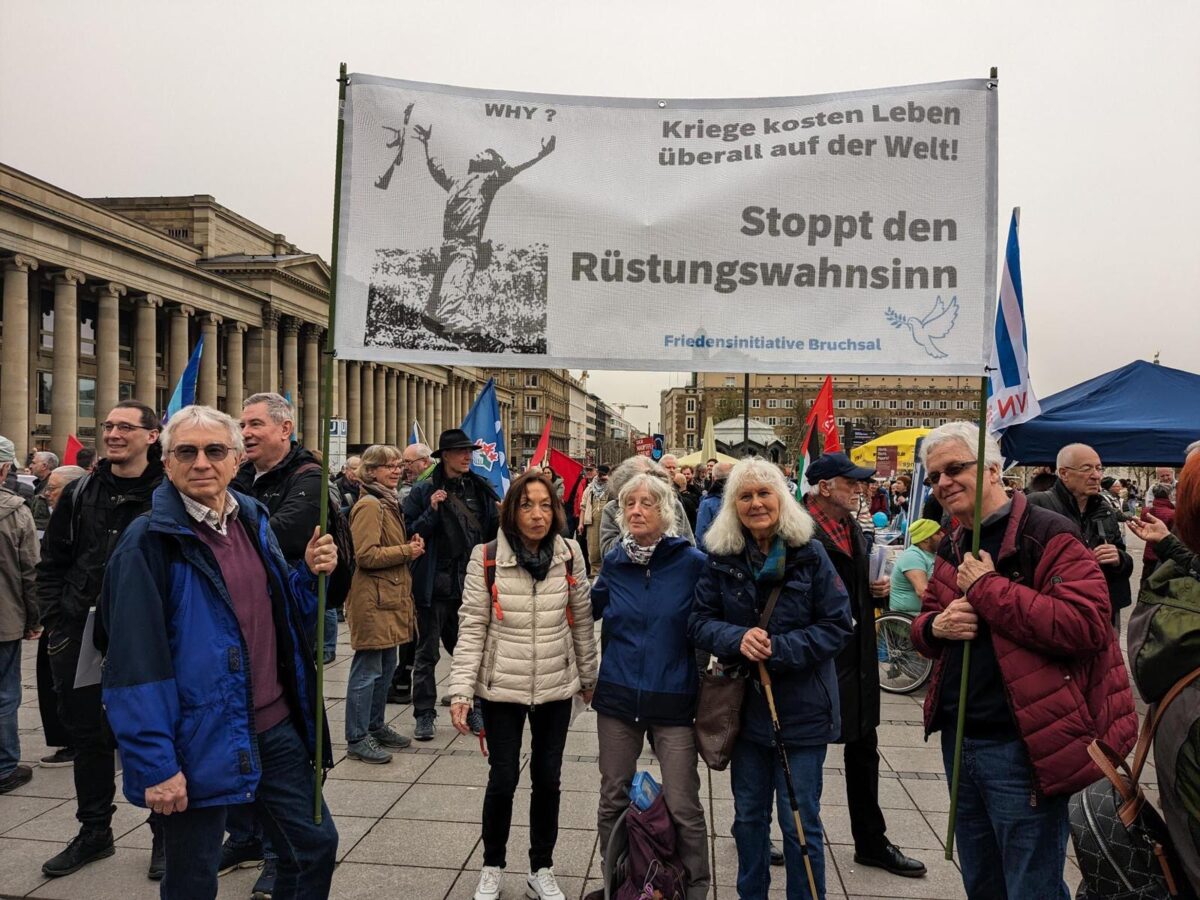 Ostermarsch 2024 in Stuttgart